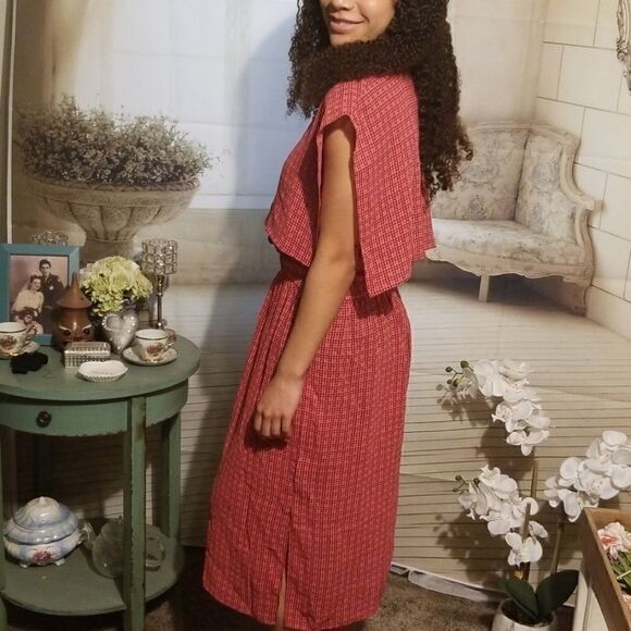 Fashion Caribe Vintage dress (M) - Picture 3 of 6